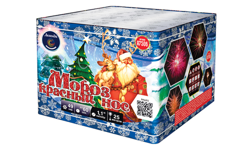  Батарея салютов Мороз Красный Нос  в Полевское